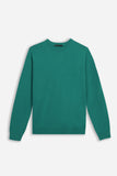 MAGLIA GIROCOLLO CASHMERE LIKE VERDE SMERALDO - Sonnybono