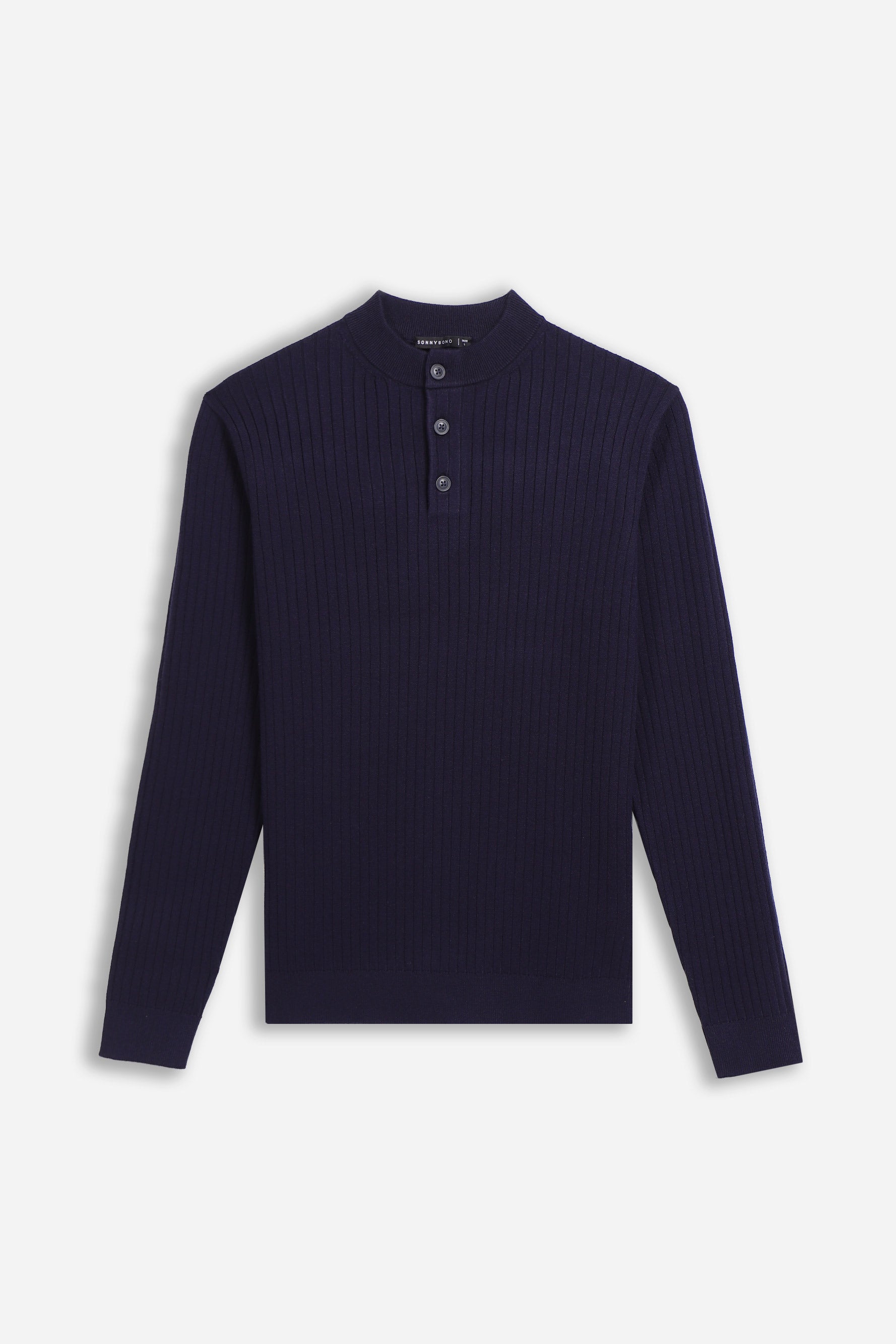 MAGLIA SERAFINO A COSTE BLEU