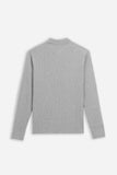 MAGLIA SERAFINO A COSTE GRIGIO CHIARO