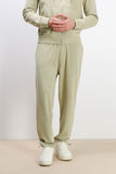PANTALONE FELPA CON COULISSE AL FONDO KAKI