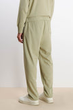 PANTALONE FELPA CON COULISSE AL FONDO KAKI