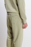 PANTALONE FELPA CON COULISSE AL FONDO KAKI