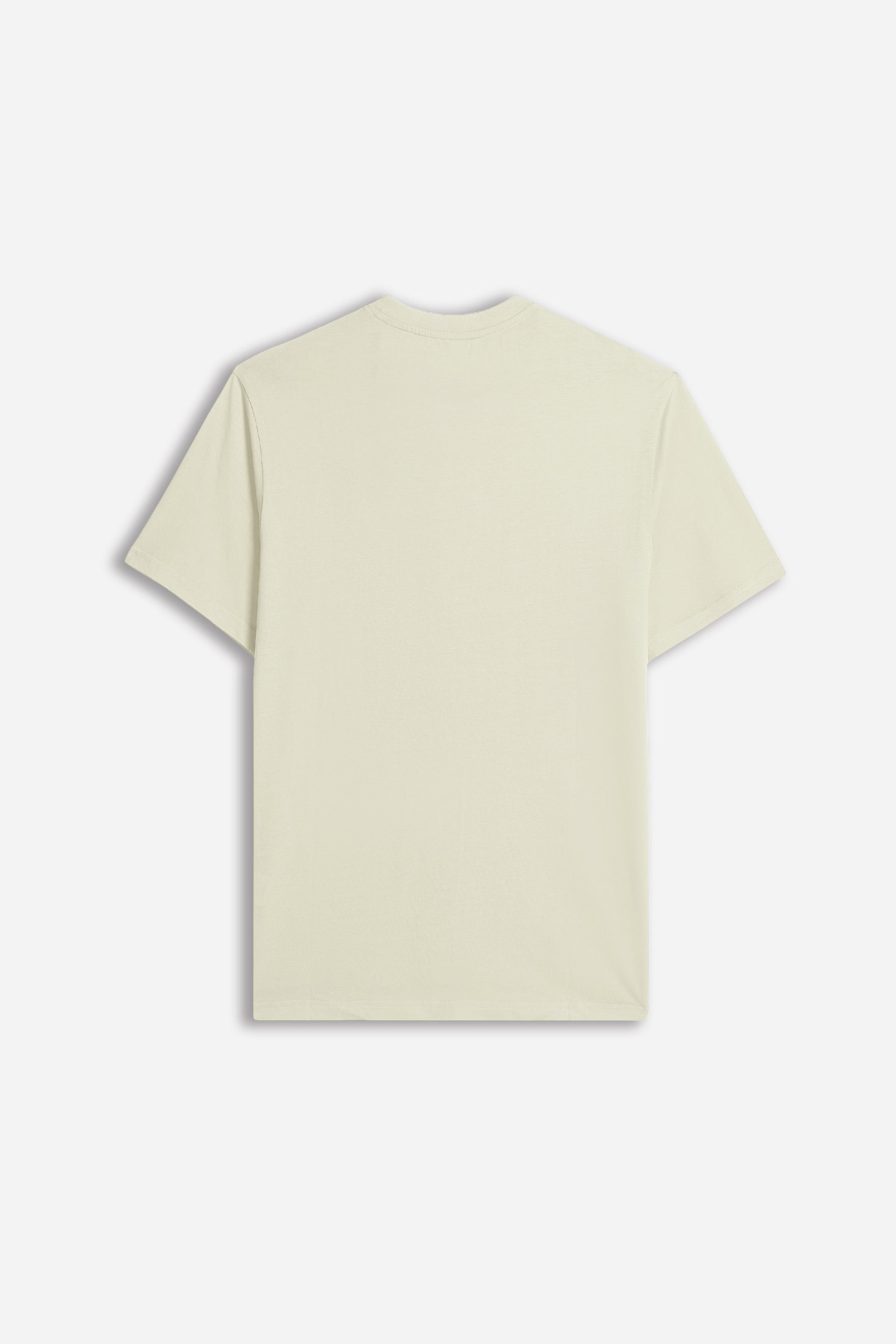 T-SHIRT GIROCOLLO BASIC BEIGE CHIARO