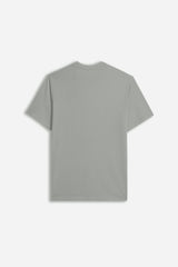 T-SHIRT GIROCOLLO BASIC GRIGIO SCURO