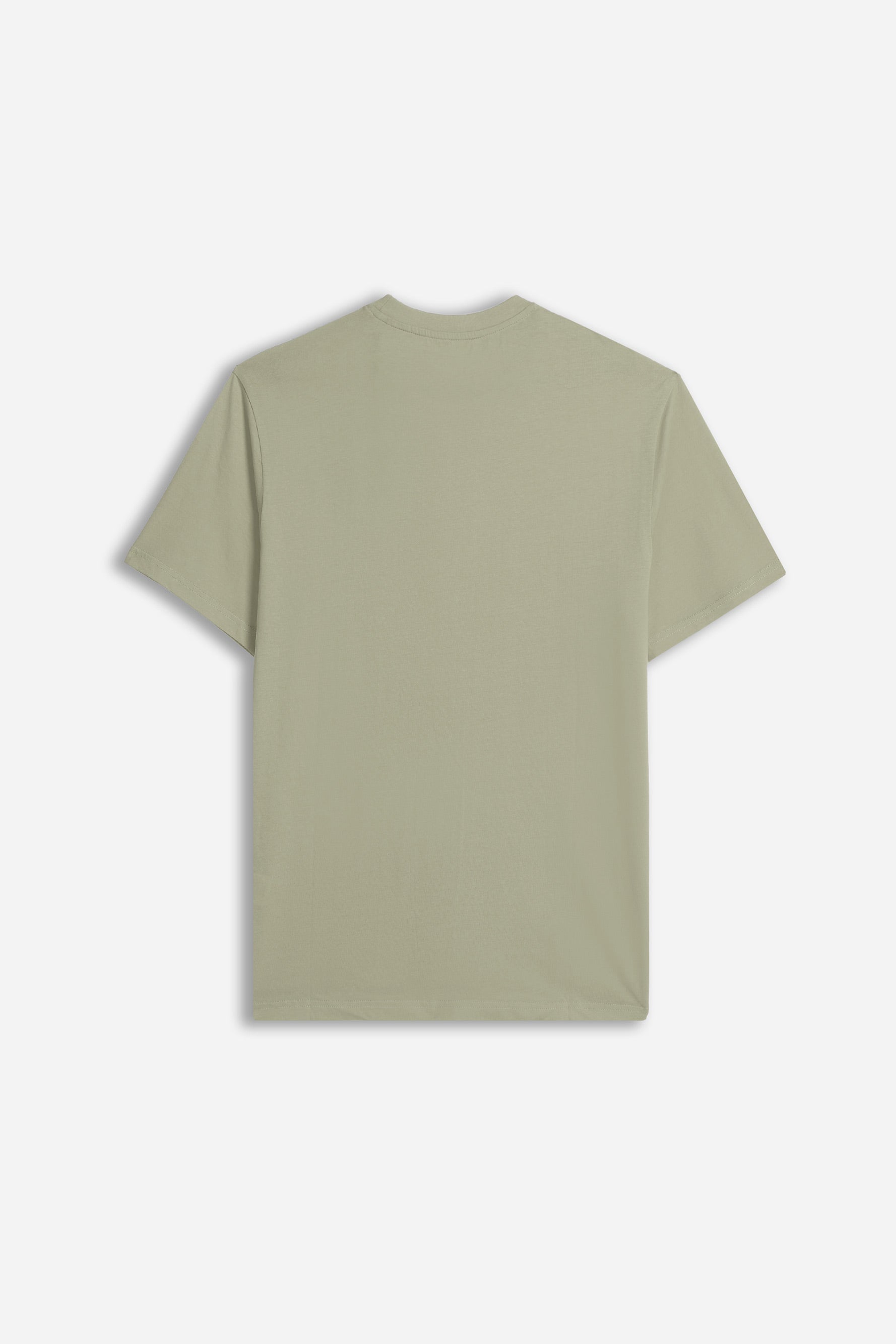 T-SHIRT GIROCOLLO BASIC KAKI