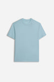 T-SHIRT GIROCOLLO BASIC POLVERE