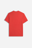 T-SHIRT GIROCOLLO BASIC ROSSO