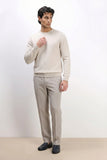 MAGLIA GIROCOLLO CASHMERE LIKE BEIGE CHIARO