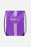 SACCA NYLON CON STAMPA VIOLA - Sonnybono