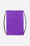 SACCA NYLON CON STAMPA VIOLA - Sonnybono