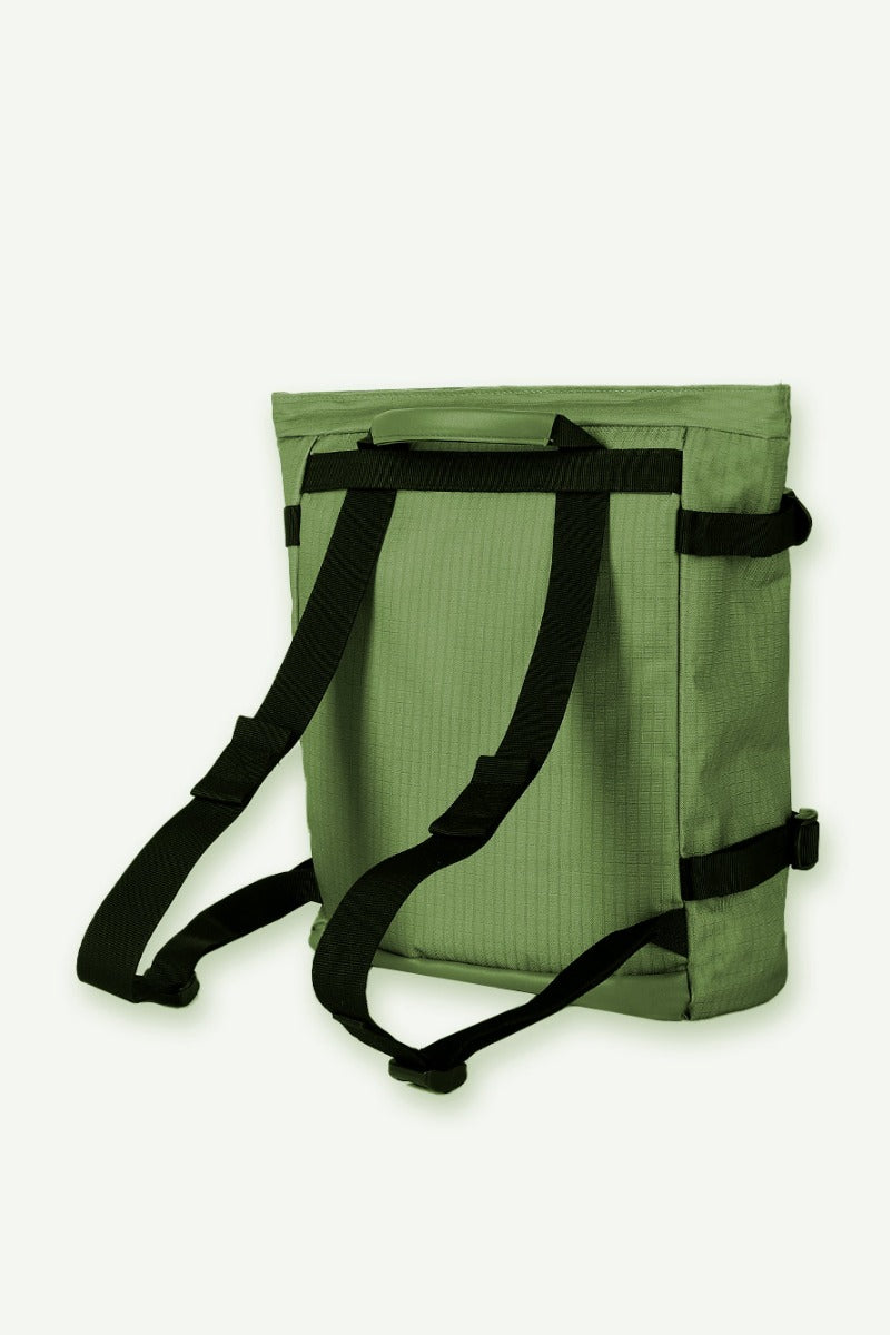 ZAINO RIPSTOP E GOMMATO VERDE MILITARE - Sonnybono