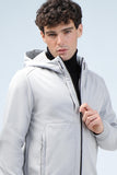 GIUBBOTTO IN SOFTSHELL GRIGIO CHIARO - Sonnybono
