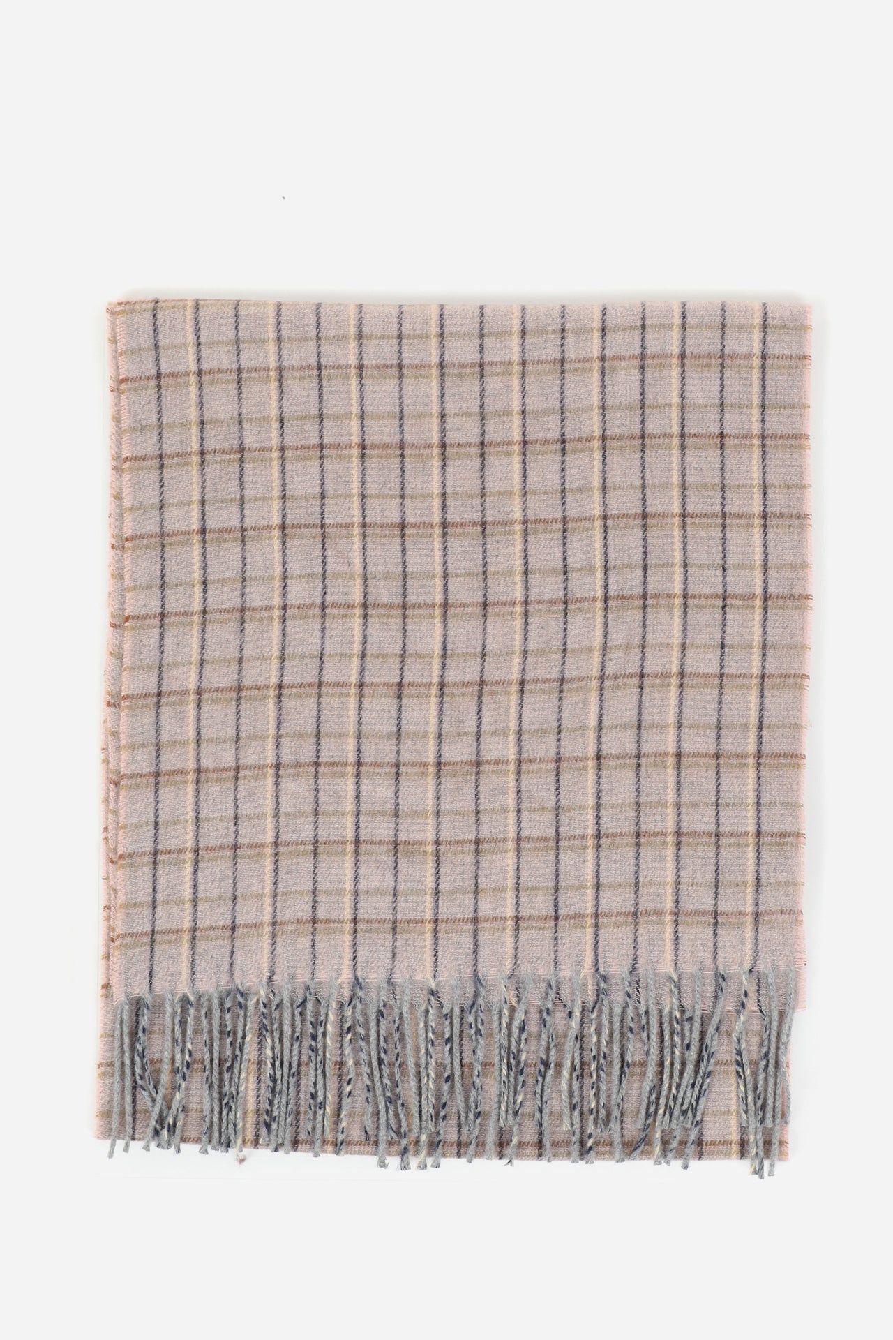 SCIARPA QUADRI 34 X 180 ROSA - Sonnybono