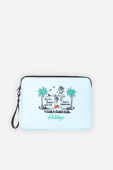 POCHETTE GRANDE CON STAMPA CIELO