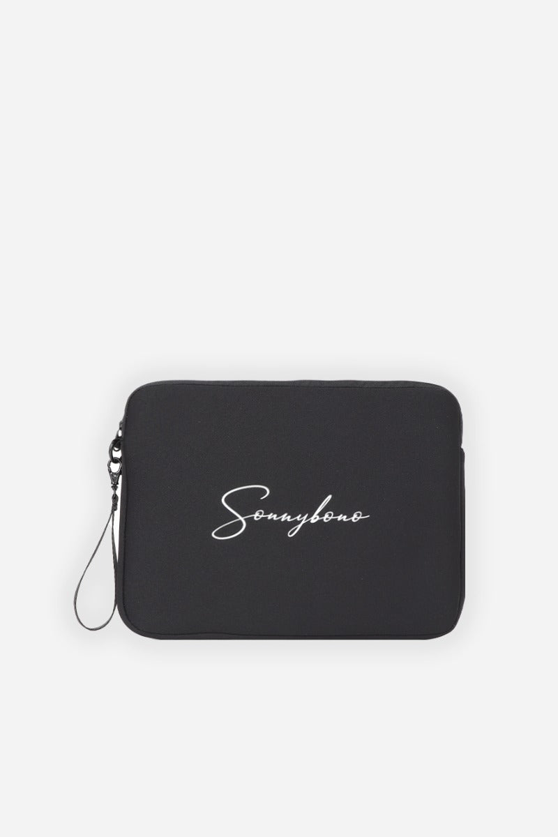 POCHETTE GRANDE CON STAMPA NERO - Sonnybono