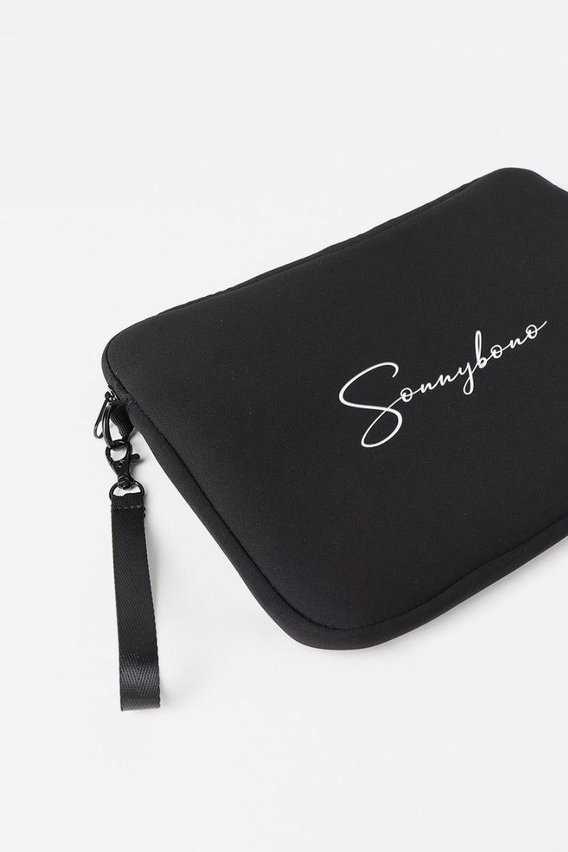 POCHETTE GRANDE CON STAMPA NERO - Sonnybono