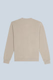 FELPA GIROCOLLO CON STAMPA BEIGE - Sonnybono