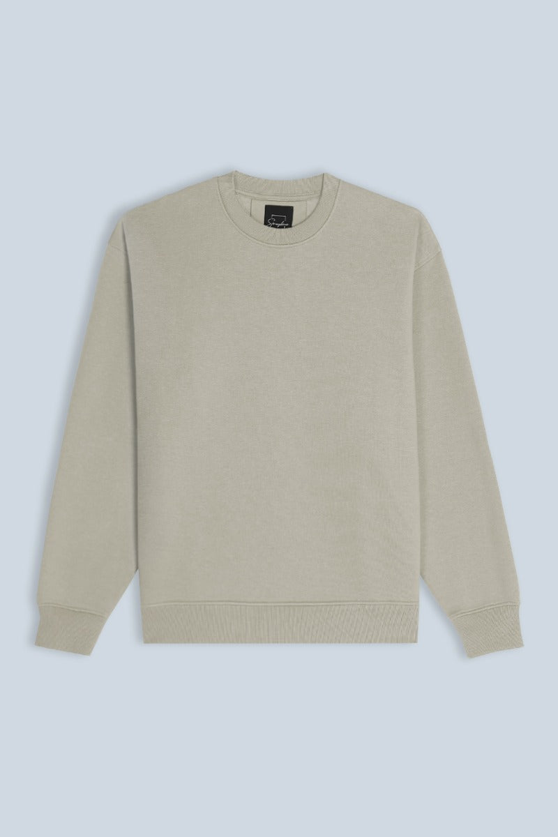 FELPA GIROCOLLO COMFORT FIT BEIGE - Sonnybono