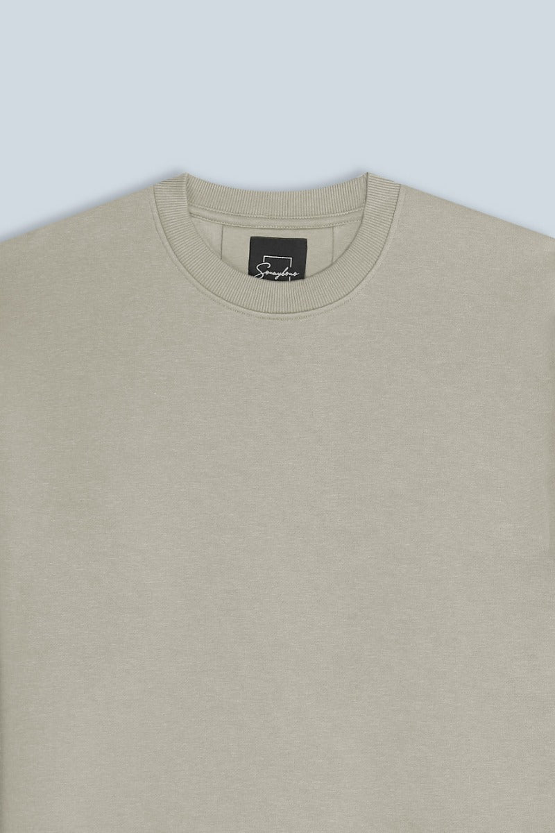 FELPA GIROCOLLO COMFORT FIT BEIGE - Sonnybono