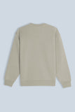 FELPA GIROCOLLO COMFORT FIT BEIGE - Sonnybono