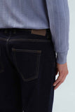 JEANS SLIM CROPPED BLEU - Sonnybono