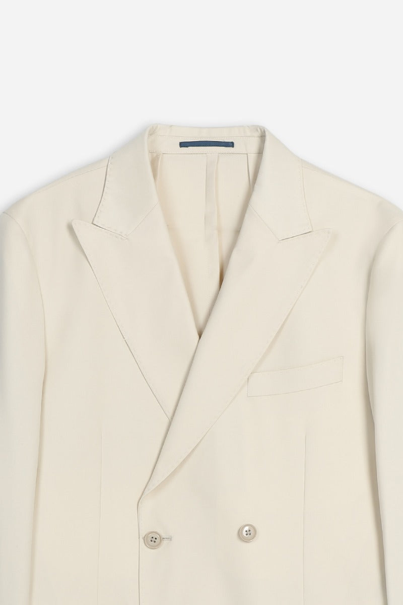 GIACCA DOPPIO PETTO BEIGE CHIARO - Sonnybono
