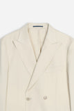 GIACCA DOPPIO PETTO BEIGE CHIARO - Sonnybono