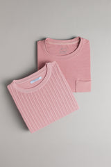 MAGLIA + T-SHIRT ROSA