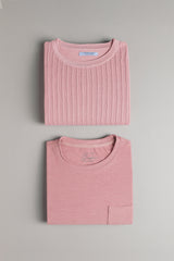 MAGLIA + T-SHIRT ROSA