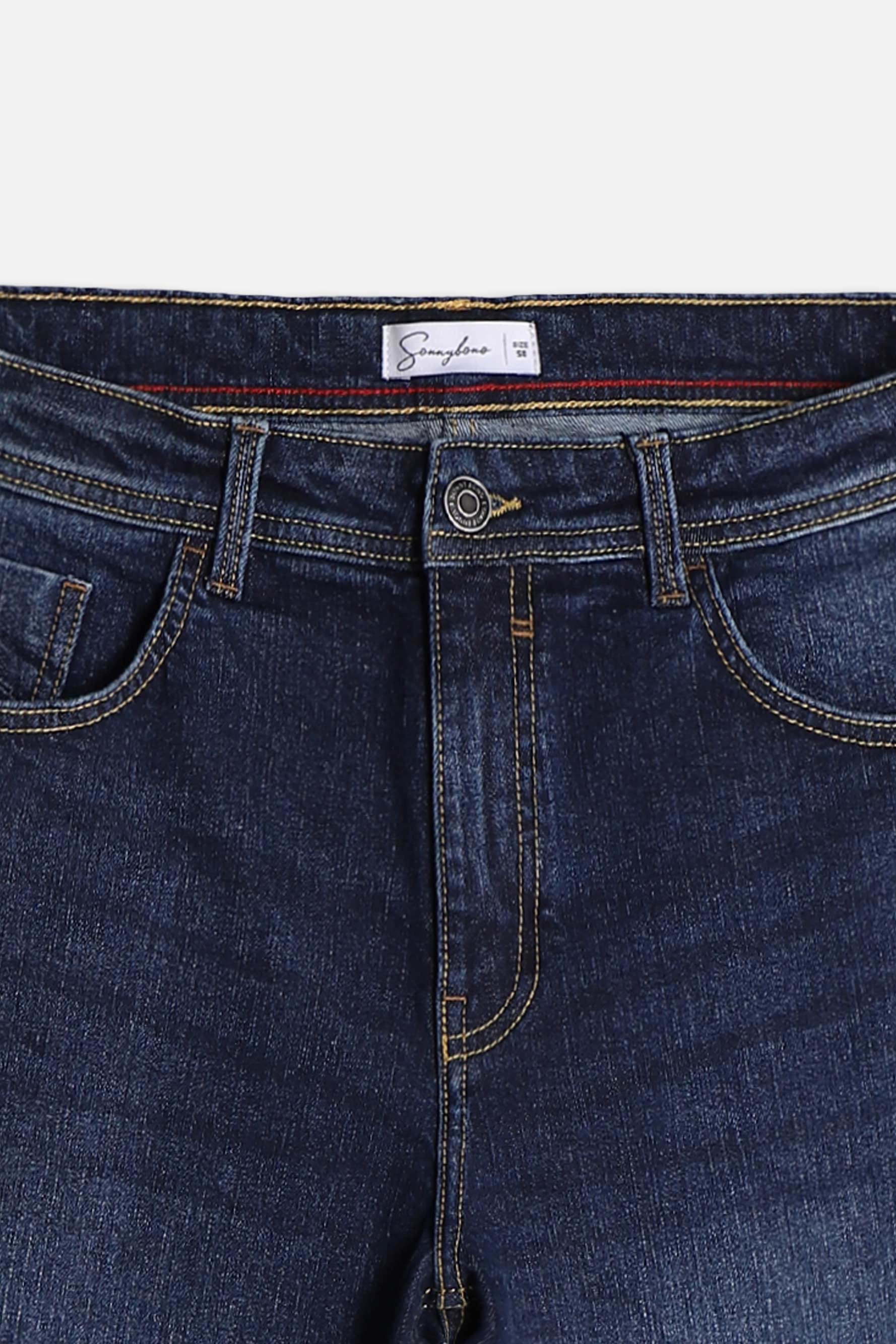 BERMUDA DENIM 5 TASCHE BLEU