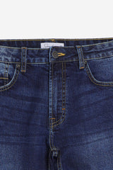 DENIM REGULAR FIT BLEU