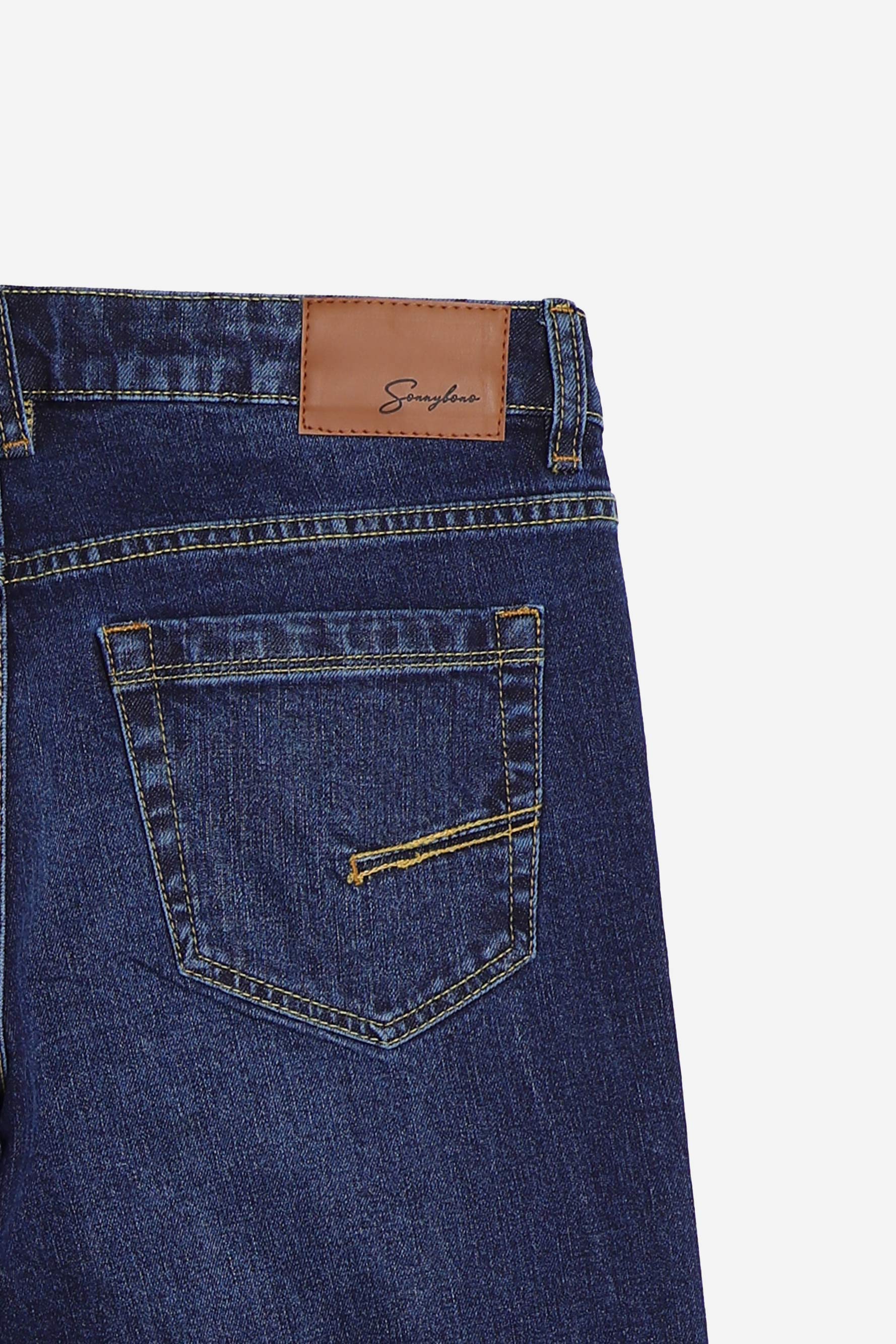 DENIM REGULAR FIT BLEU