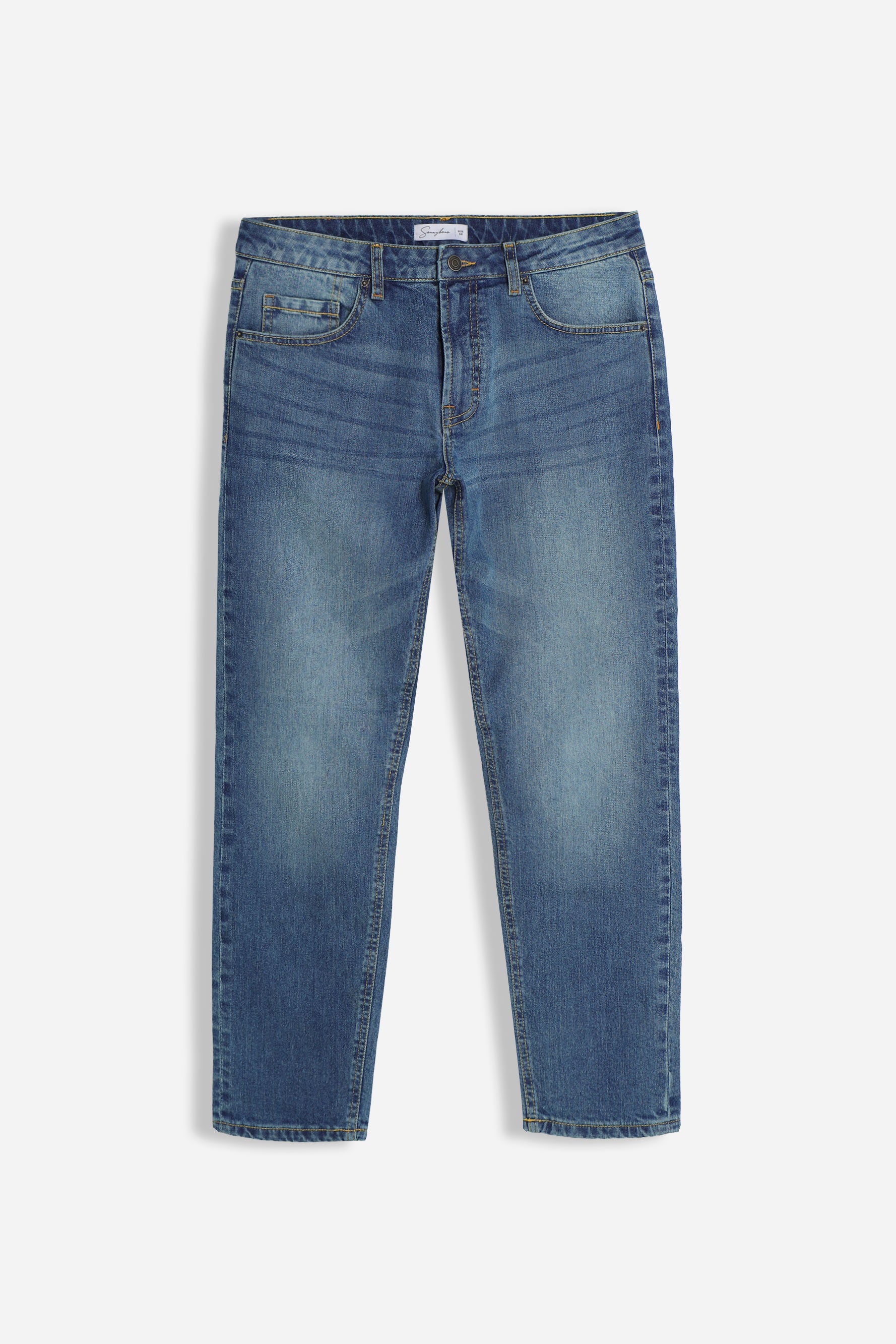 DENIM REGULAR FIT INDACO