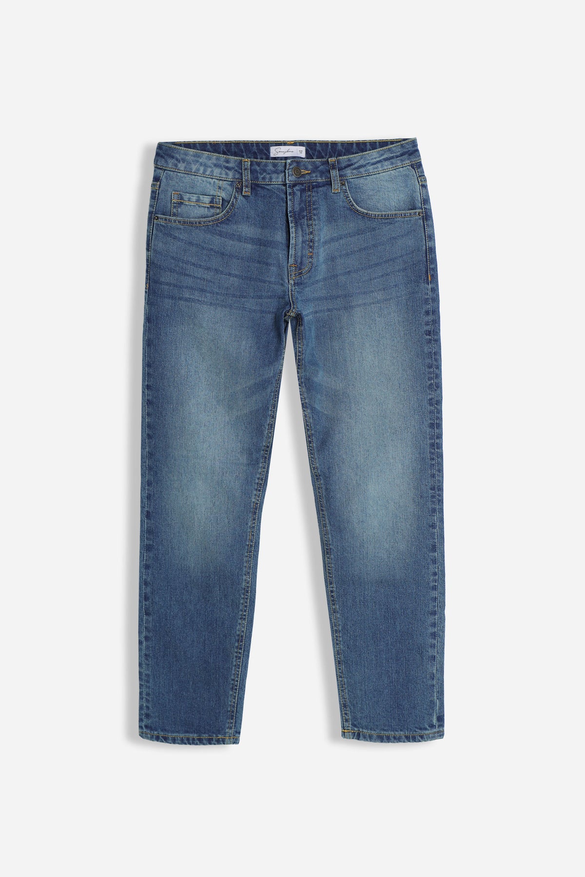 DENIM REGULAR FIT INDACO