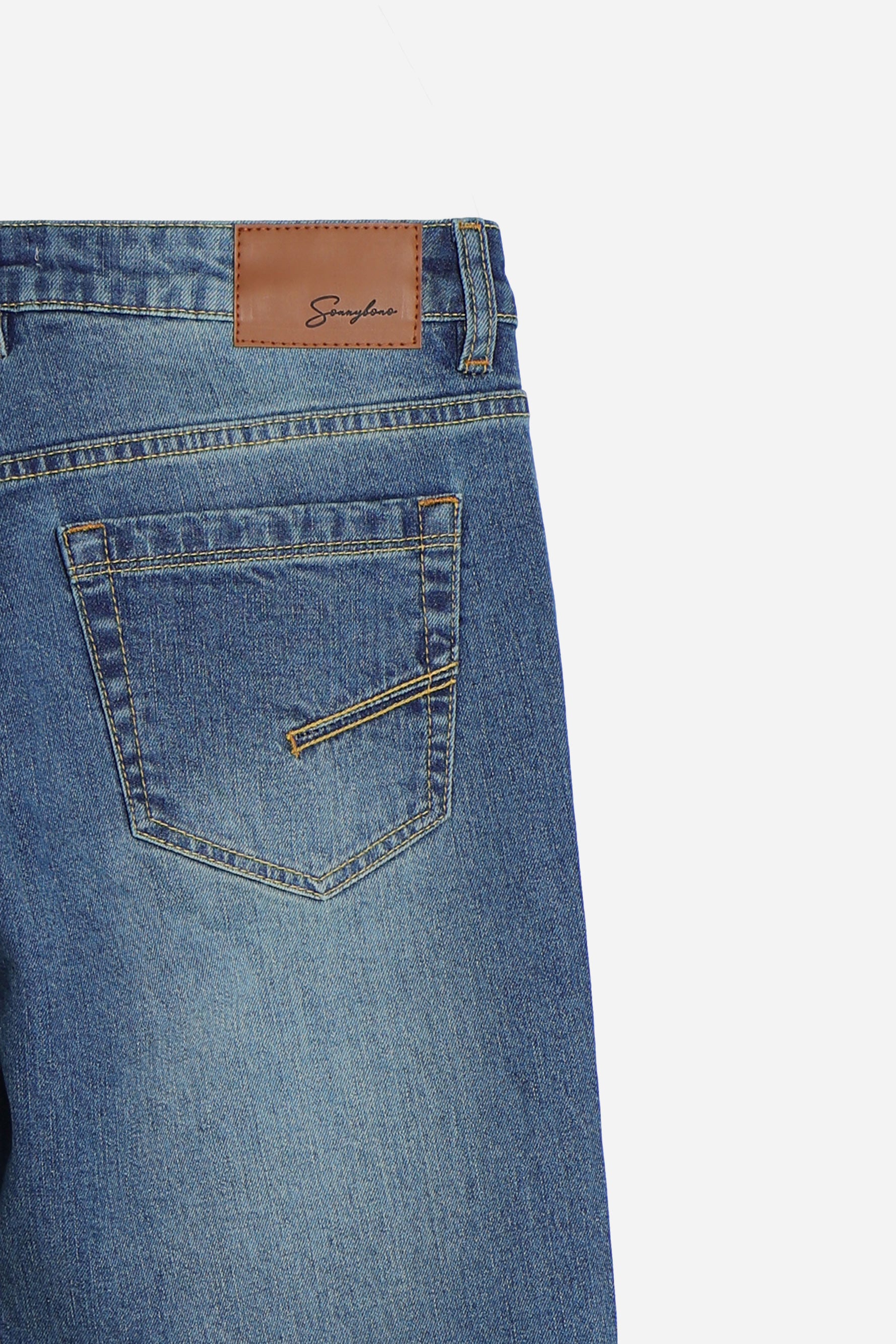 DENIM REGULAR FIT INDACO