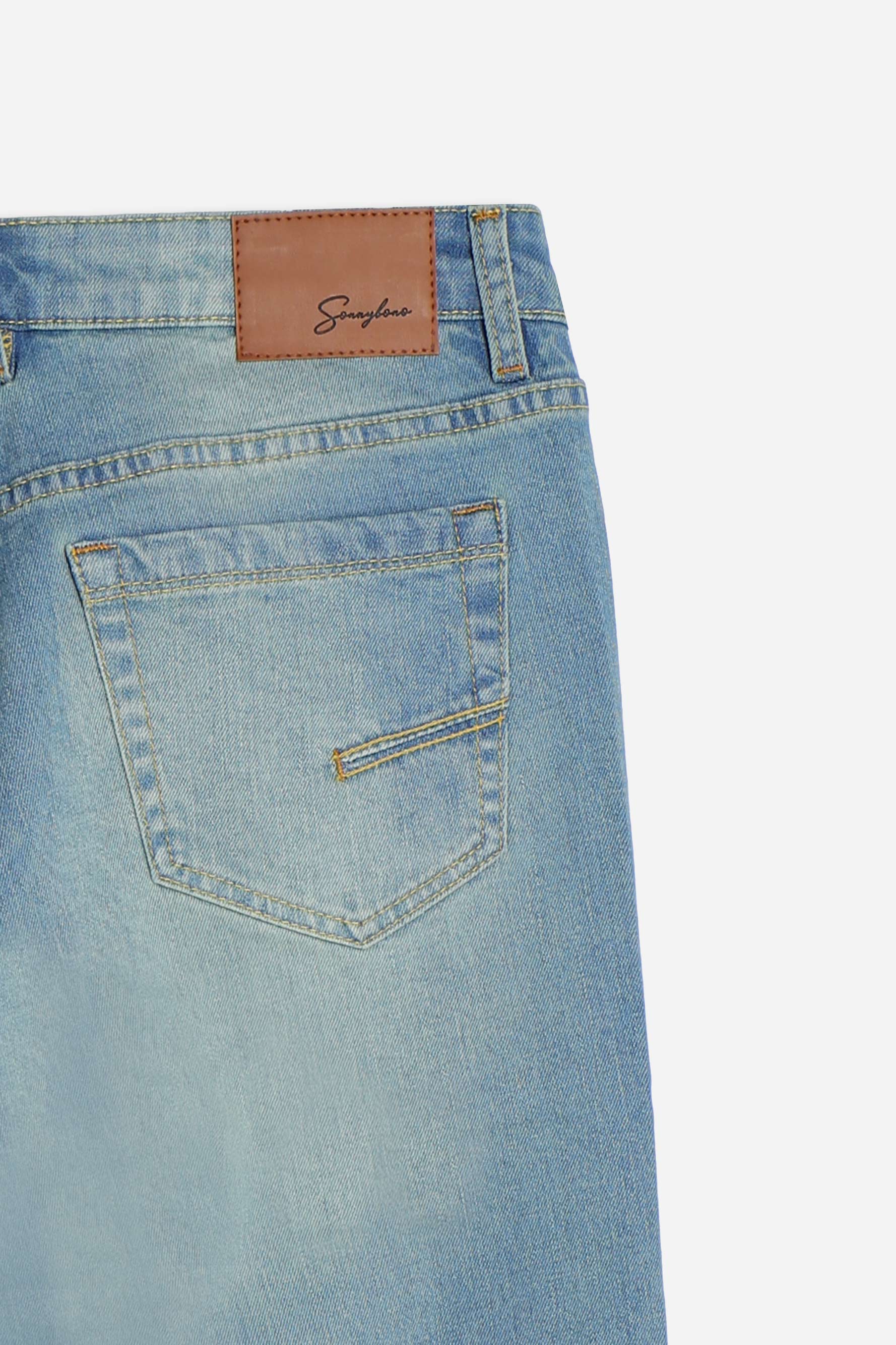 DENIM REGULAR FIT POLVERE
