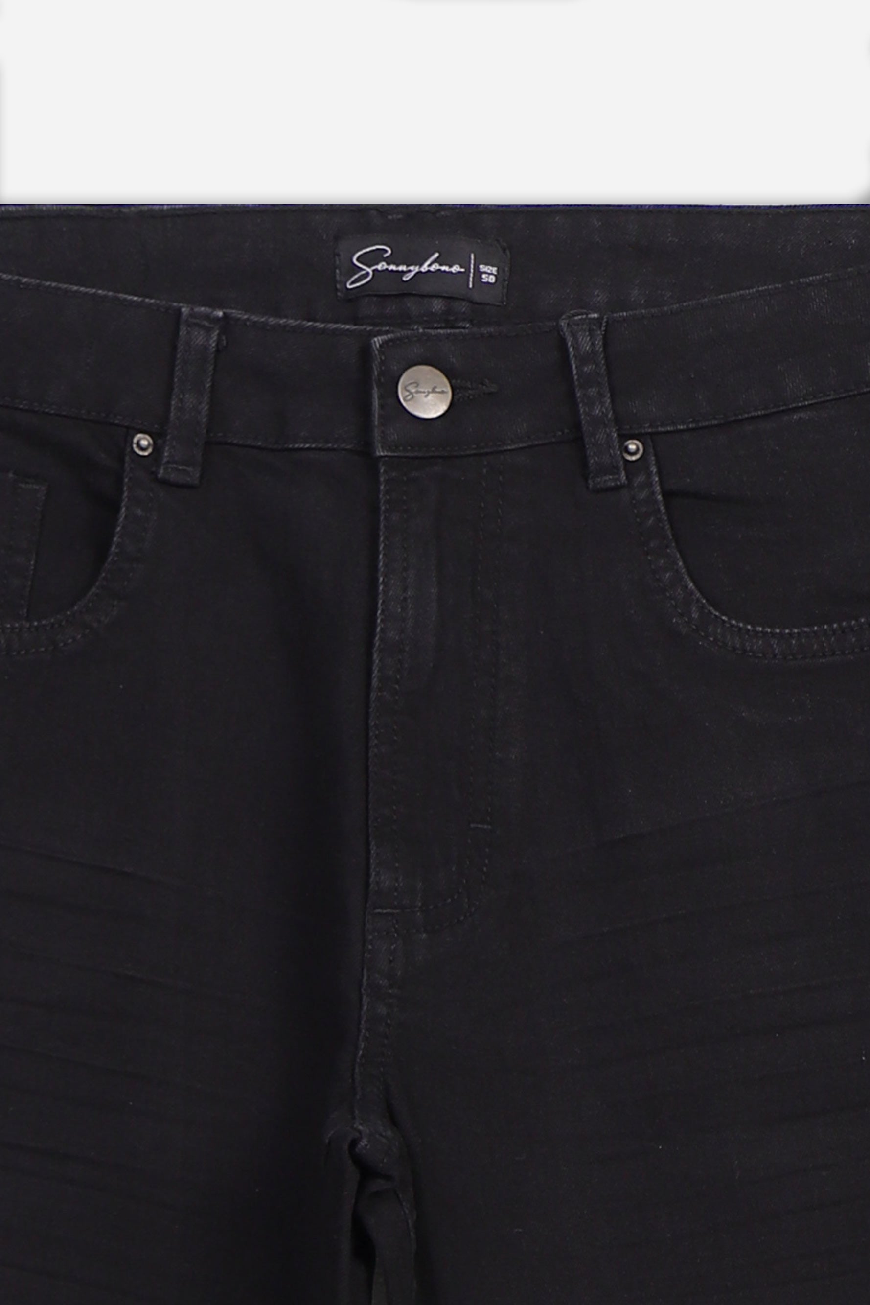 DENIM REGULAR FIT NERO