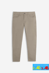PANTALONE 5 TASCHE BASIC BEIGE
