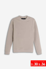 FELPA GIROCOLLO BASIC BEIGE