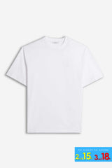 T-SHIRT CON LOGO STAMPATO BIANCO