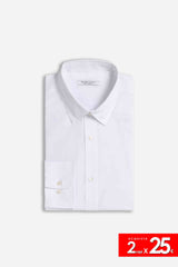 CAMICIA BASIC COLLO ITALIANO BIANCO