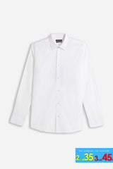 CAMICIA STRETCH BASIC BIANCO