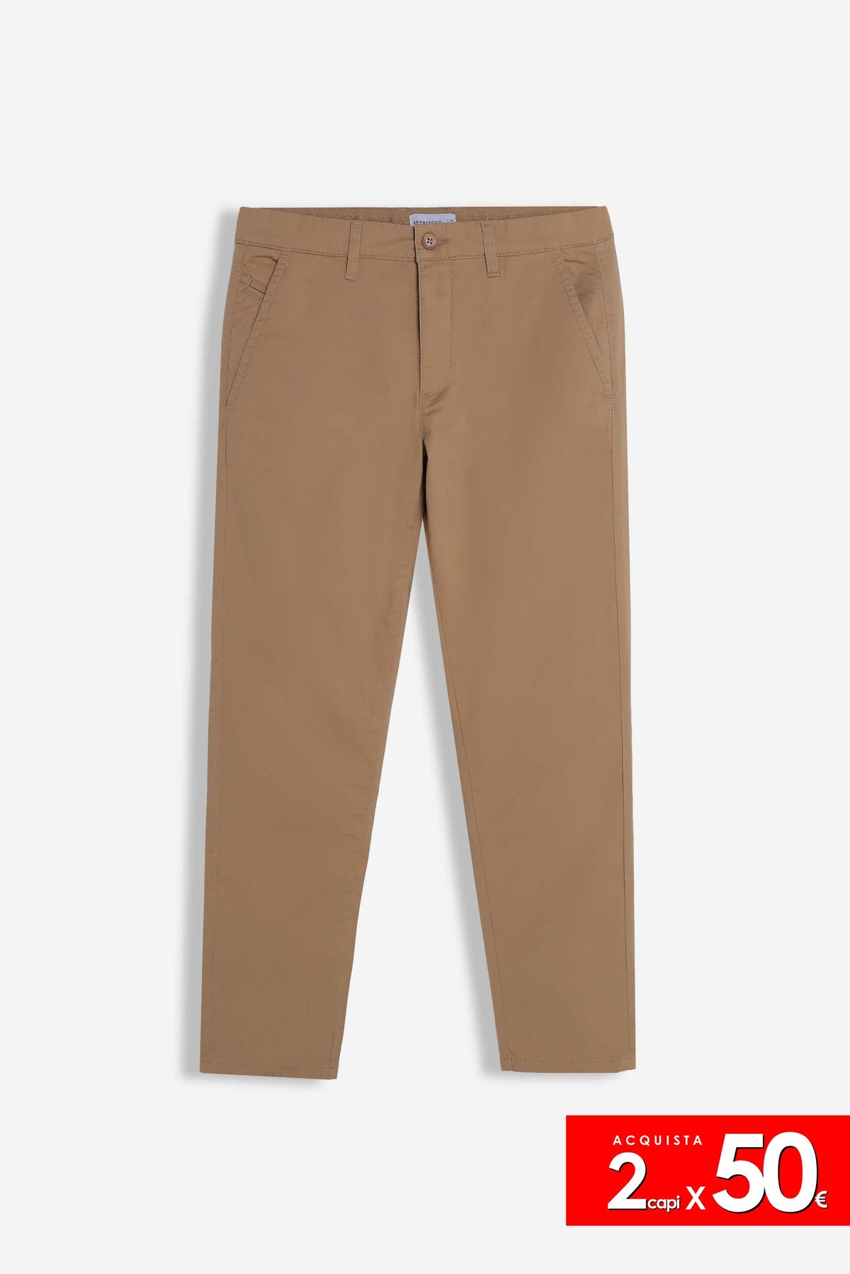 PANTALONE CHINO BASIC BISCOTTO