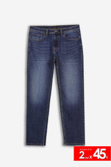 DENIM REGULAR FIT BLEU