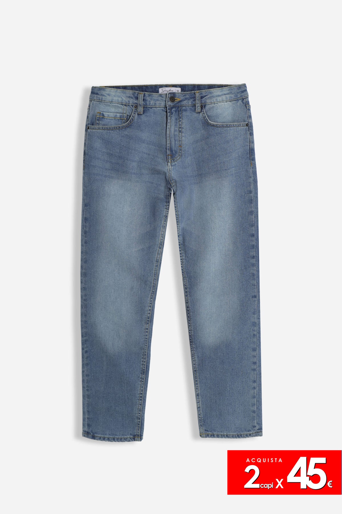 DENIM REGULAR FIT BLU JEANS