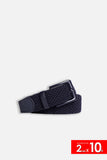 CINTURA CORDA ELASTICA BLEU