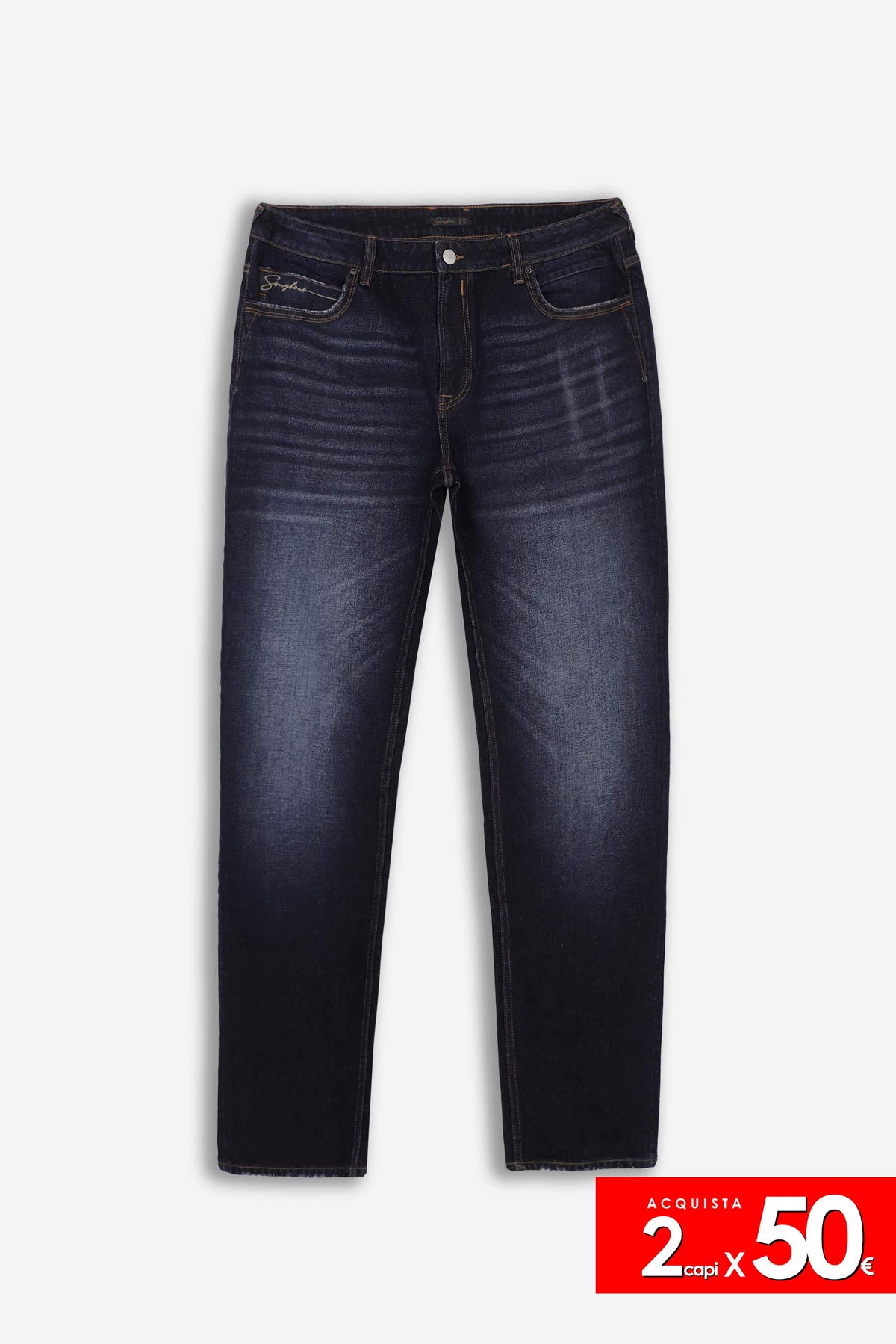 DENIM SLIM FIT BLEU