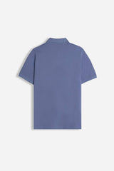 POLO PIQUET BASIC TINTA UNITA AVION