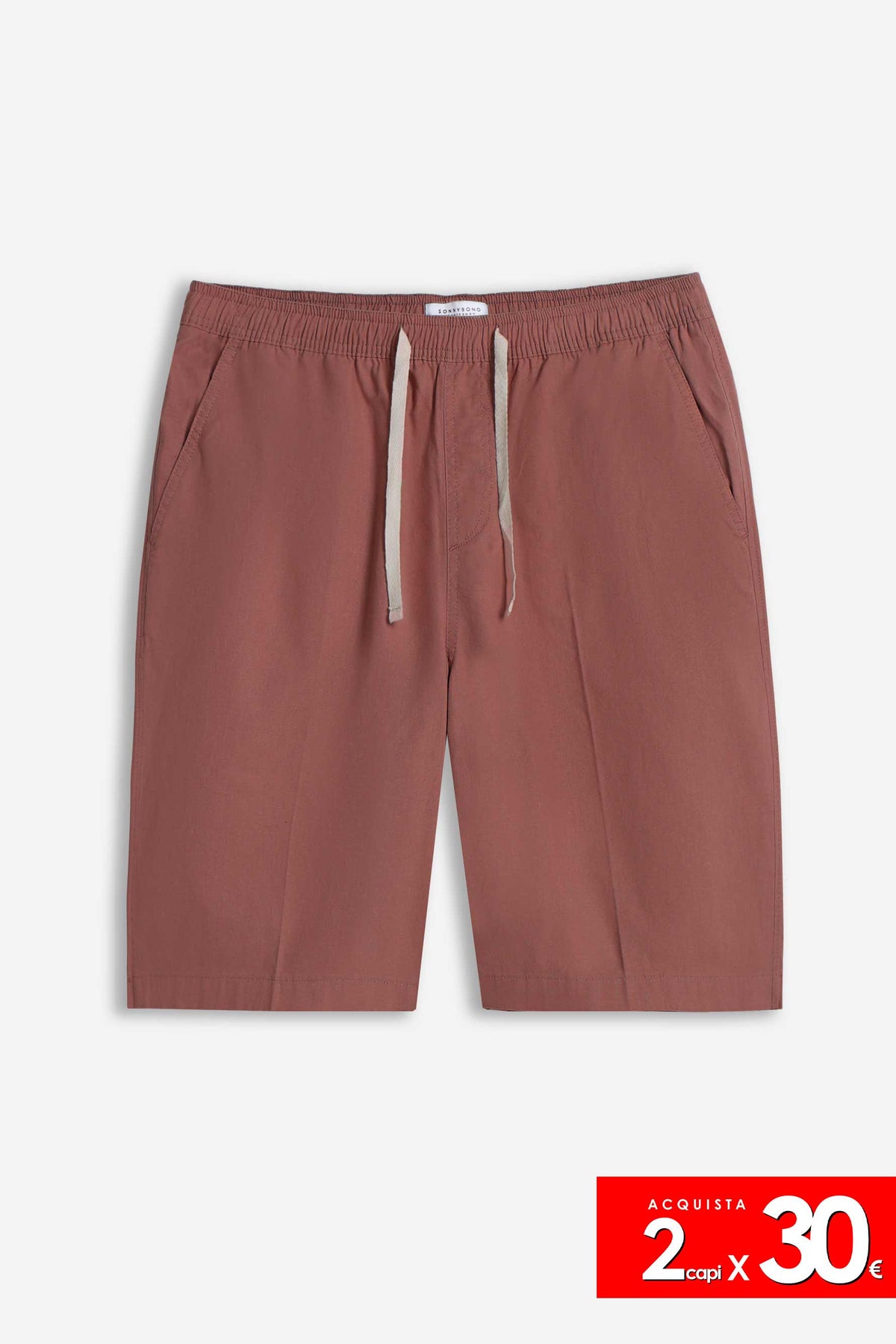 BERMUDA CON ELASTICO IN VITA COCCIO