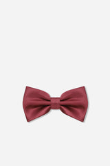 PAPILLON IN RASO TINTA UNITA BORDEAUX